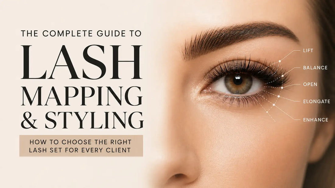 Lash styling and mapping: how to choose the right set for every client