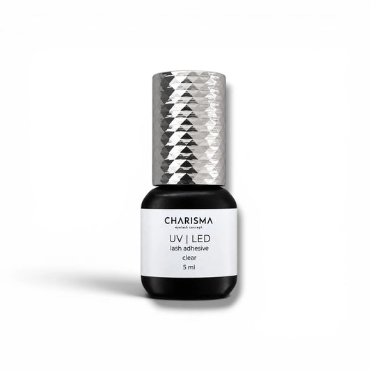 Charisma UV LED clear lash adhesive 5ml for professional lash extensions