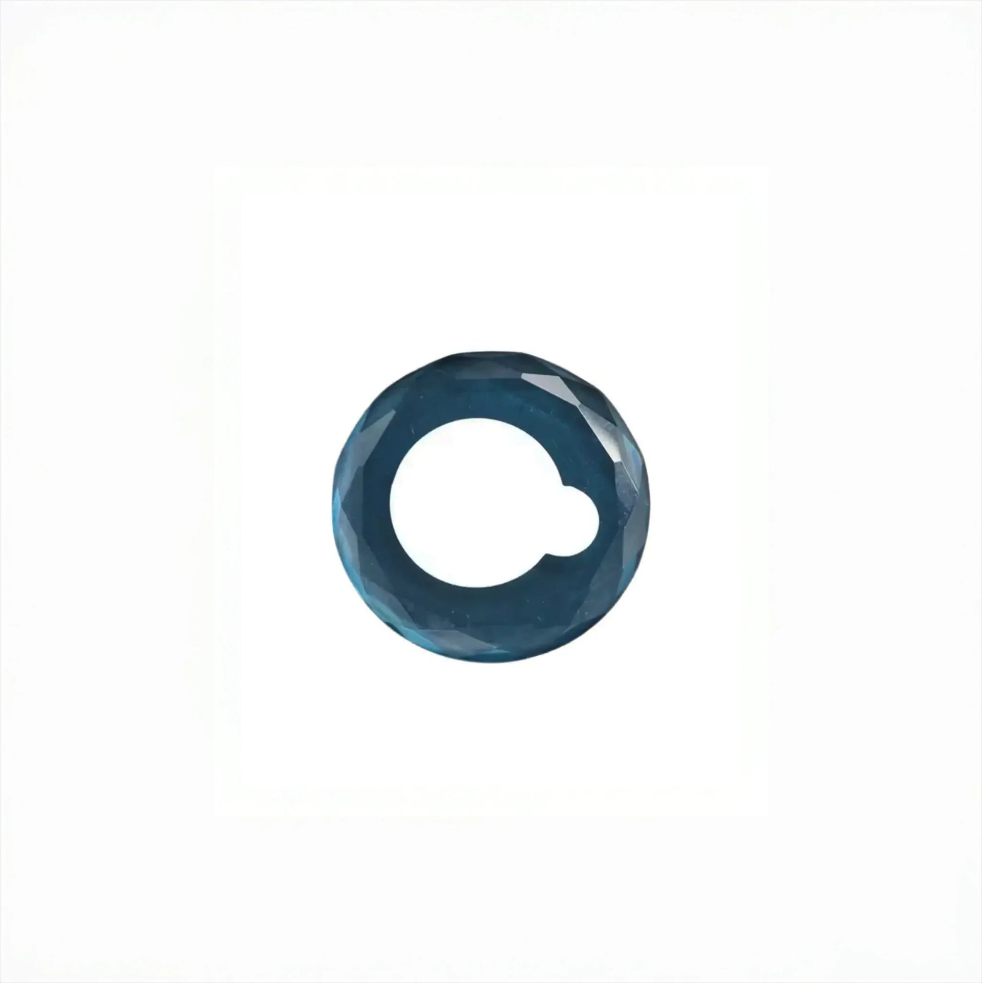 Crystal jade stone glue holder for eyelash extensions, cooling surface keeps adhesive fresh, reusable tool for professional lash applications, The Lash Box Shop.
