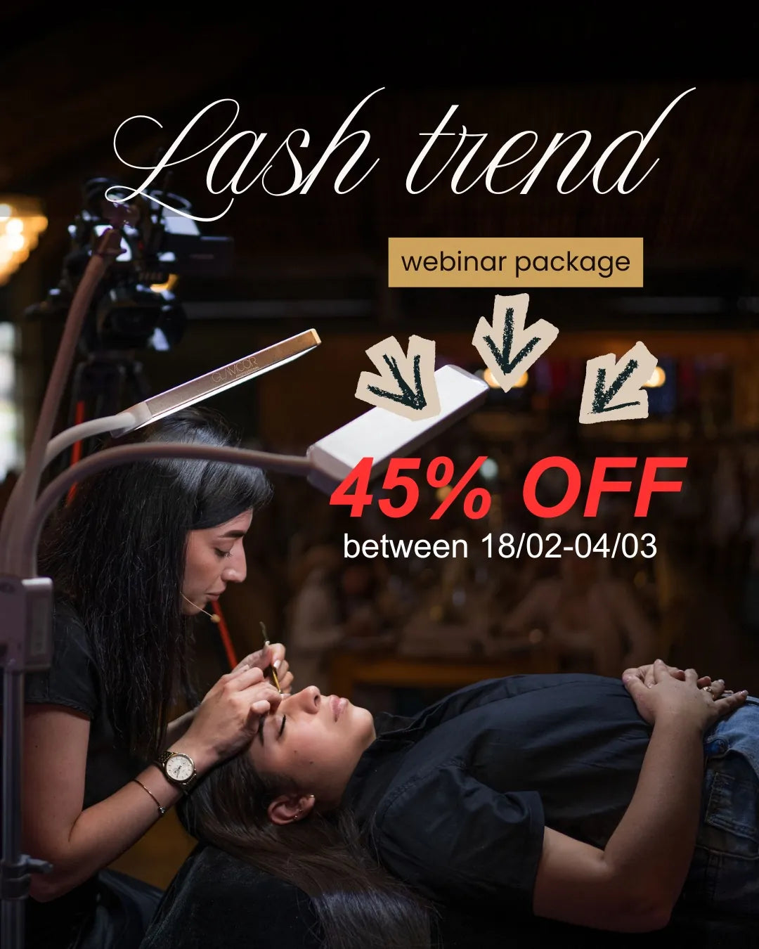 Lash Trend webinar package spring offer 2026